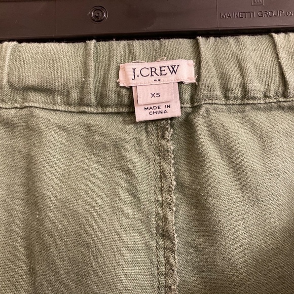 J. Crew Olive Green XS Drawstring Shorts - Picture 3 of 3